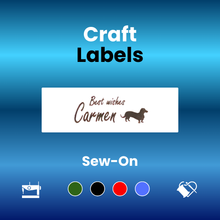 Load image into Gallery viewer, Printed Product & Craft Label - 30mm Satin