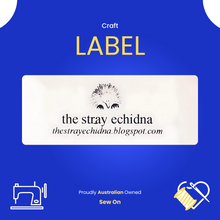 Load image into Gallery viewer, Printed Product & Craft Label - 70mm Nylon CT