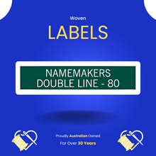 Load image into Gallery viewer, Double Line Woven - Style 80 - No Border