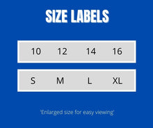 Load image into Gallery viewer, Size labels