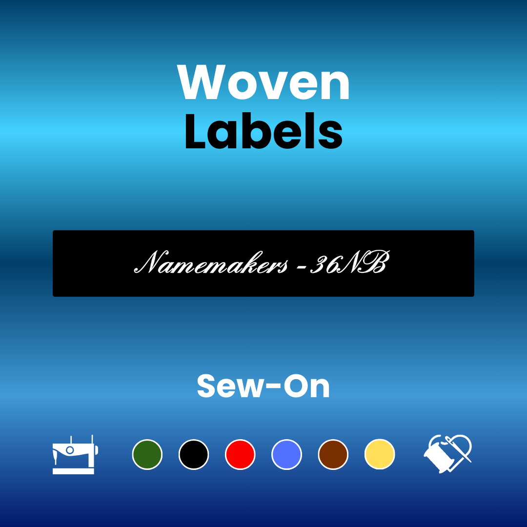 Single Line Woven - Style 36 - No Border