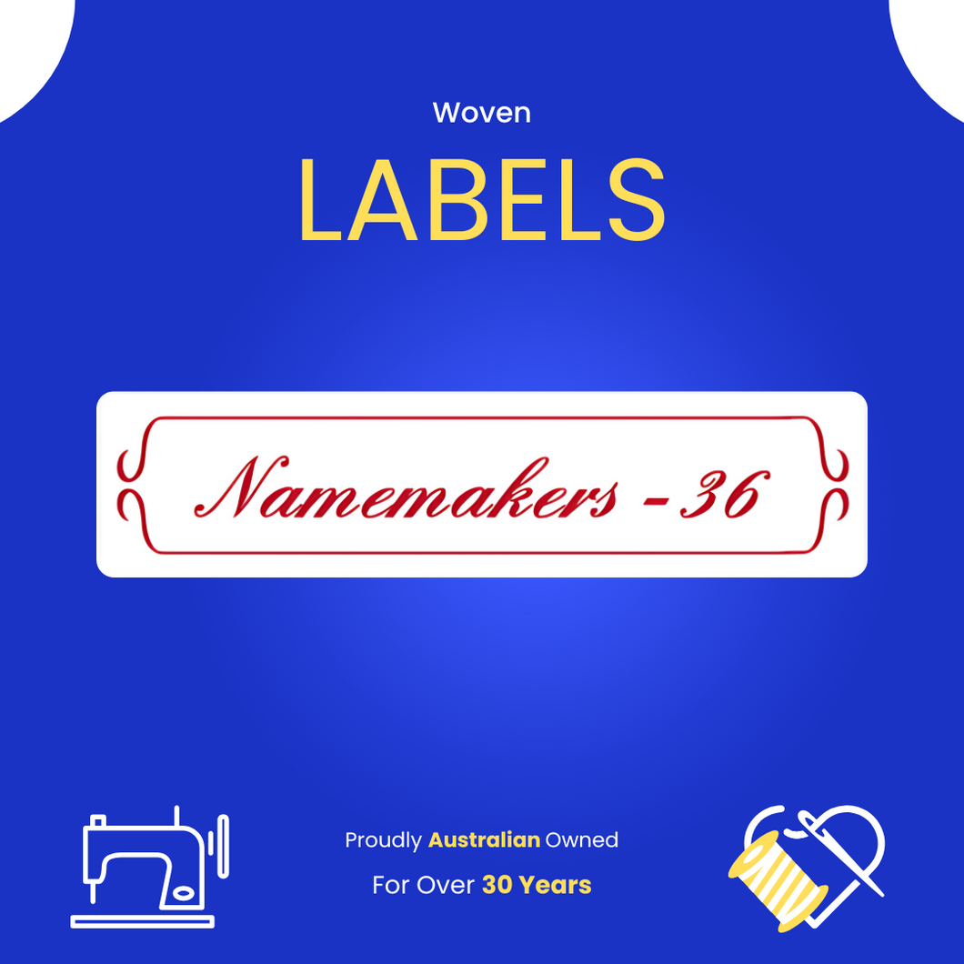 Single Line Woven - Style 36 - Border
