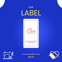 Load image into Gallery viewer, Printed Product &amp; Craft Label - 30mm Nylon CT
