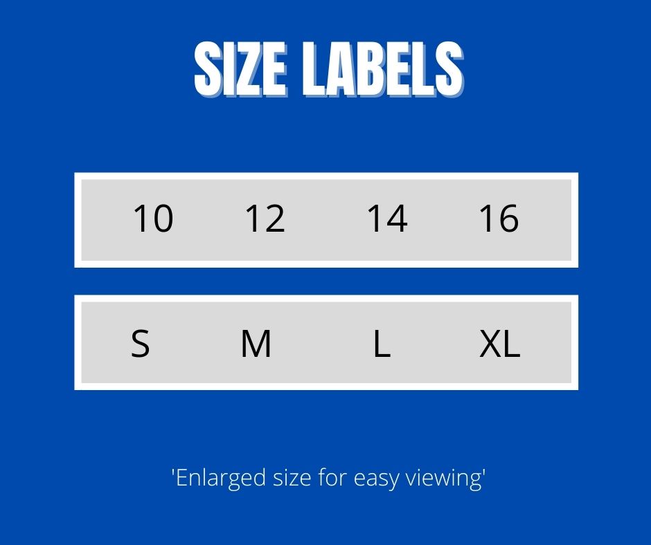 Size labels