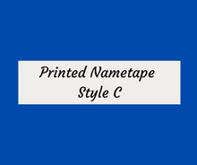 Load image into Gallery viewer, Printed Nametape Style C - 2 Lines - SEW ON

